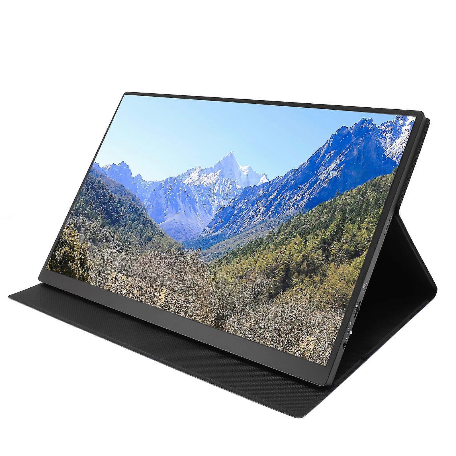 16in 2.5K Portable Display Screen 2560 X 1600P Resolution 120Hz Laptop Screen Extender Support Wall Hanging for PS5