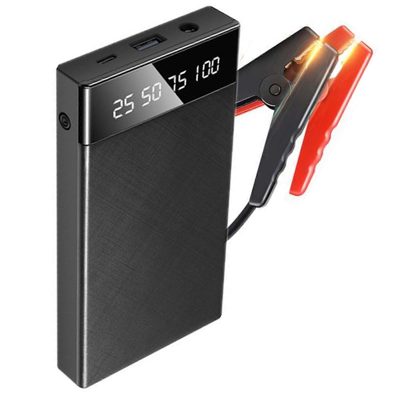 10000mAh 12V Car Jump Starter Safe Power Bank Vehicle Emergency Charging Device