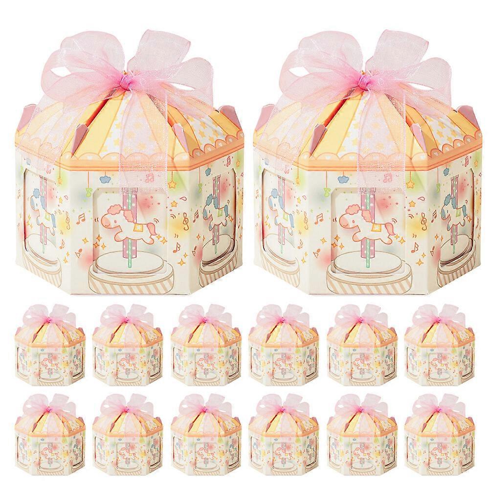 50Pcs Candy Wrapping Boxes Candy Pack Boxes Candy Boxes Party Favors for Wedding