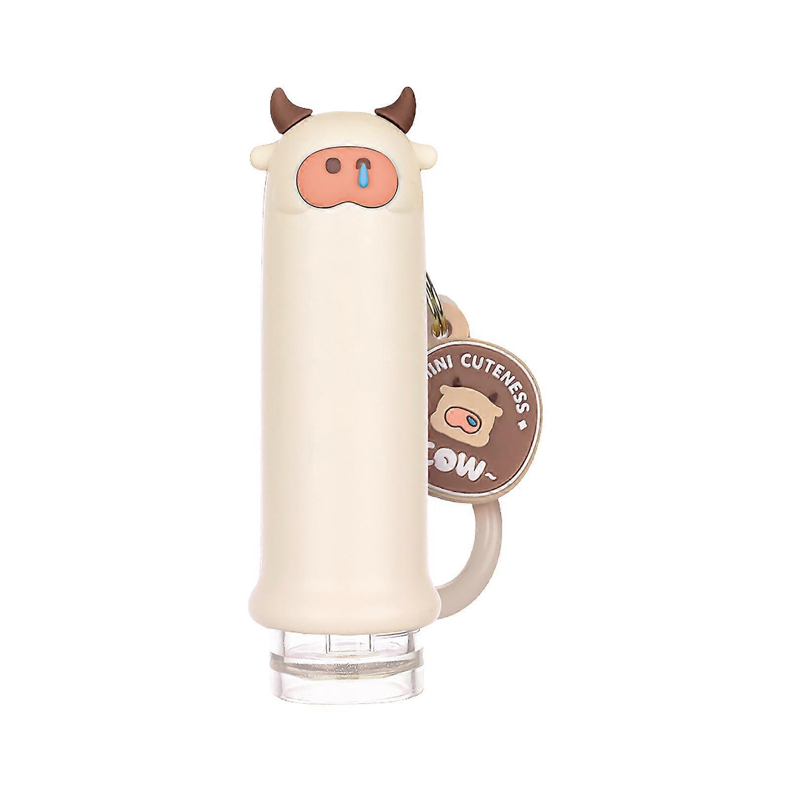 2023 New Upgraded Yellow Mini Flashlight Keychain, Rechargeable Animal LED Keyring for Kids and Adults, Portable Emergency Light