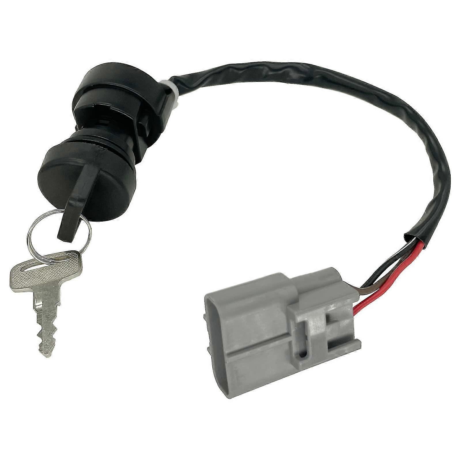 Ignition Key Switch Fit For Yamaha Atv Big Bear 400 09-12| Grizzly 550 600 660 700 02-22| Kodiak 400 450 700 16-22  Replace 28p