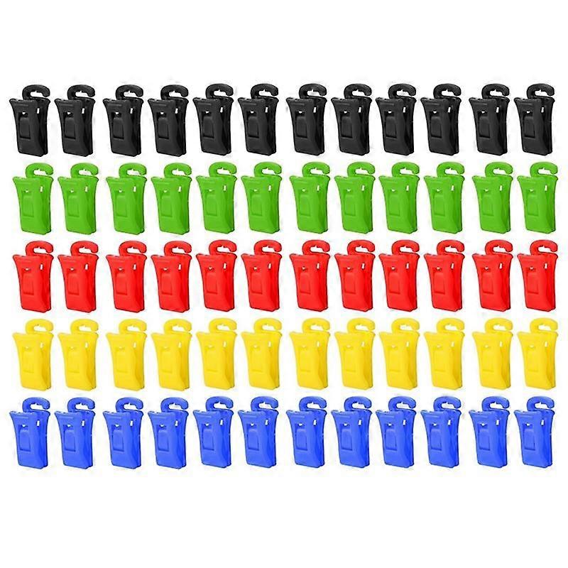 60 Sock Clips for Washing Machine and Dryer, Sock Clips with Hooks,Sock Holder Washing Machine, Dir