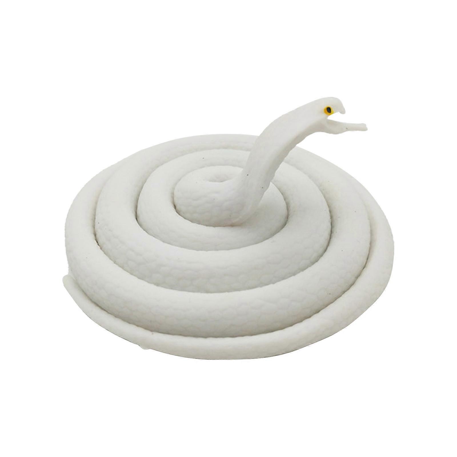 New Arrive 80cm Black and Green Eye-catching Simulation Snake Toy for Scary Games and Mischief