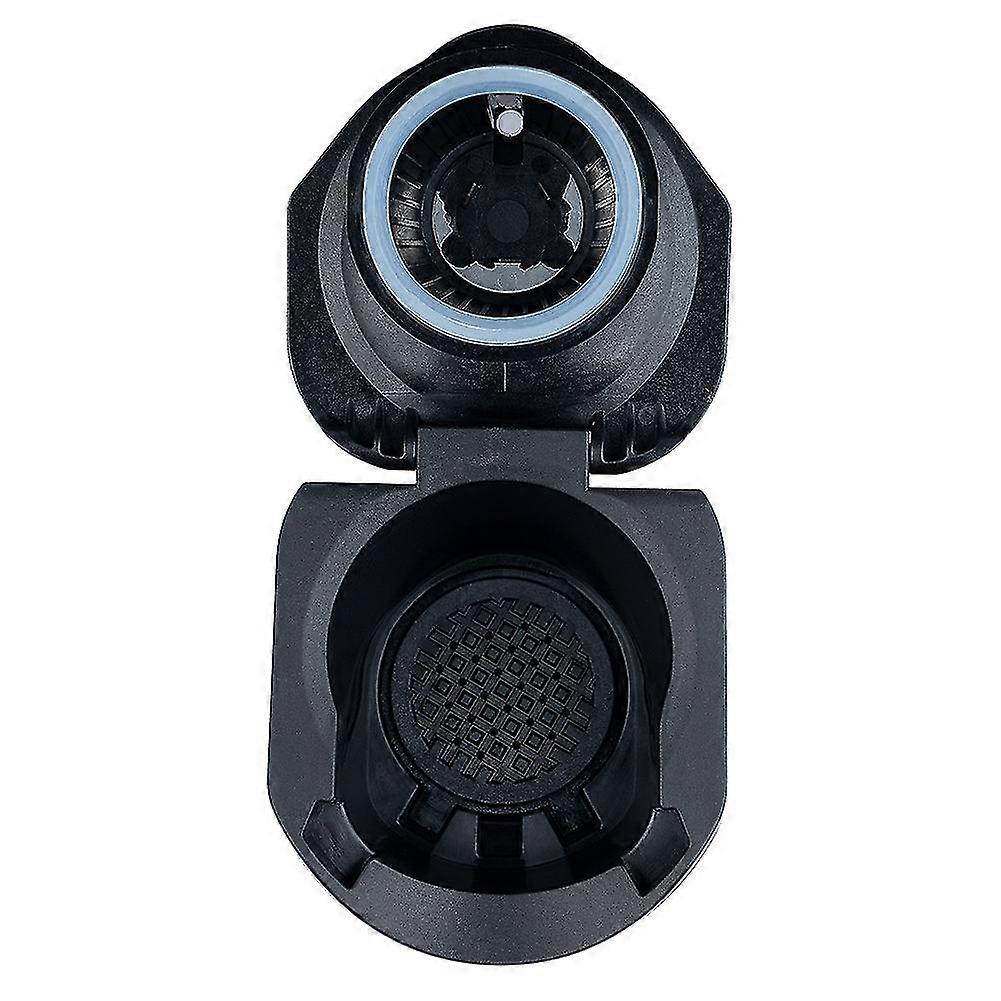 Adaptador de cápsula compatível com Nespresso Dolce Gusto, conversor de cápsulas de café, acessório de cafeteira flip-up integrado