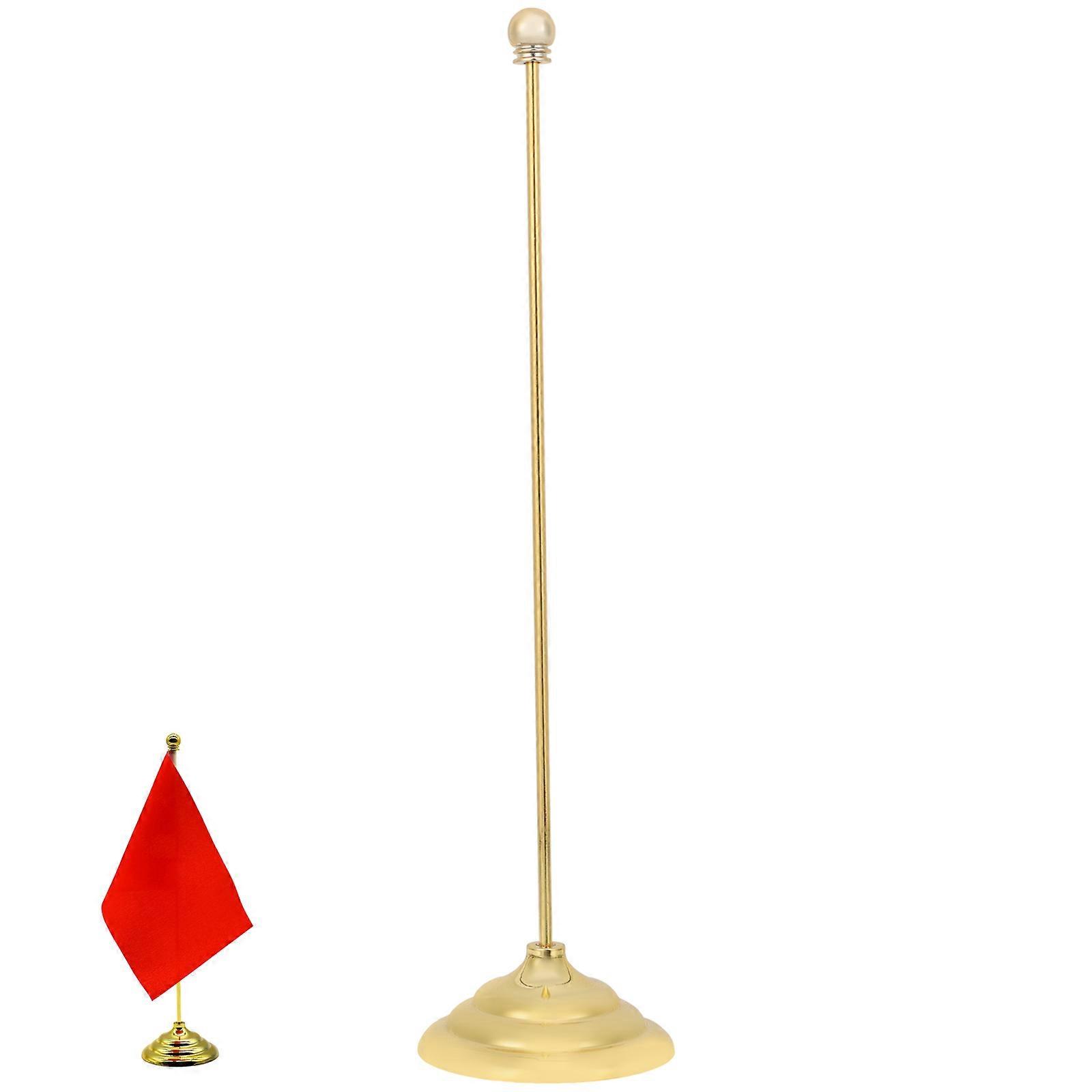 Desktop Flagpole Metal Flagpole Desktop Flagpole Durable Flagpole Flag Pole Stand