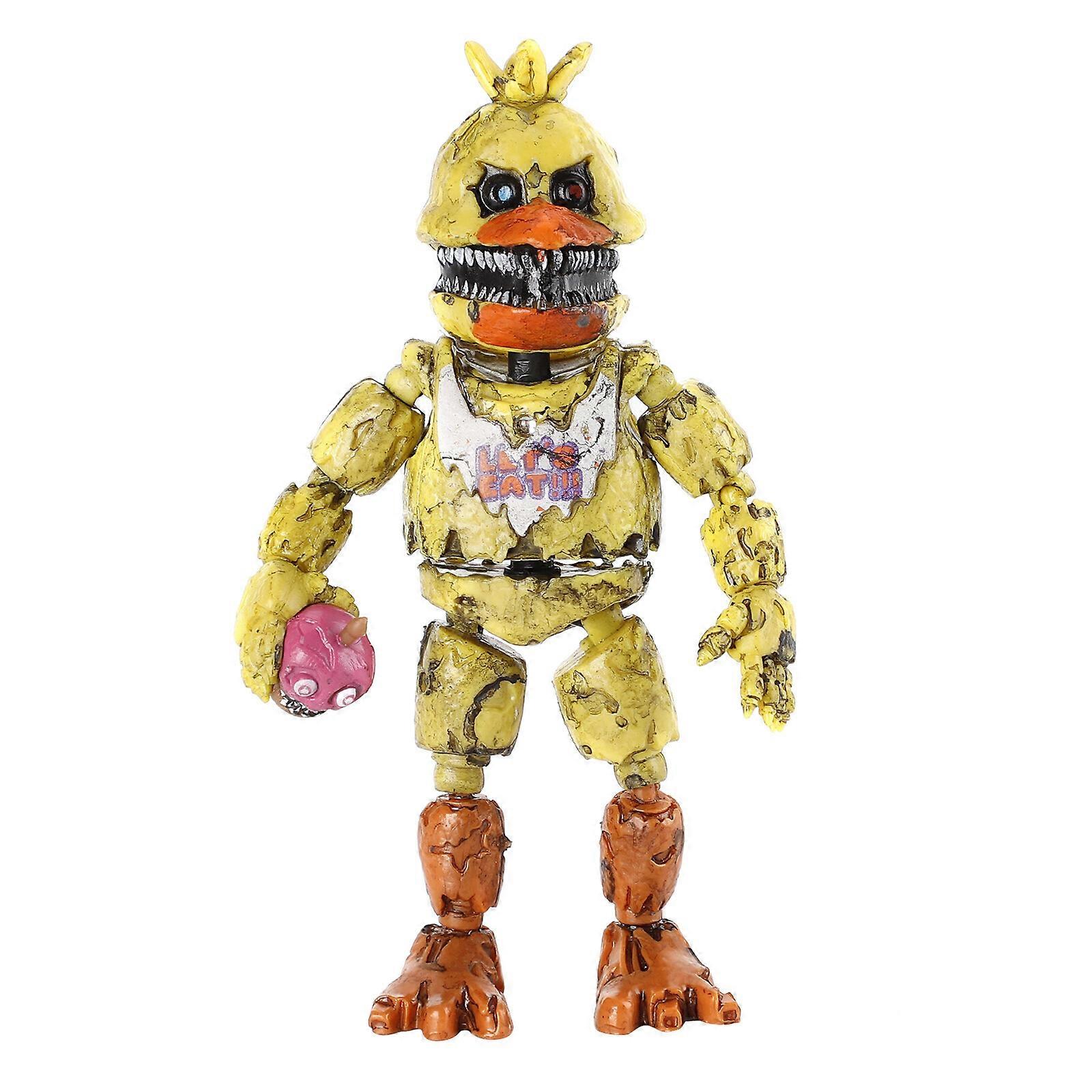 Five Nights at Freddy's Pizza Simulator Foxy Action Figure, 19cm Tall Collectable Stylized Toy