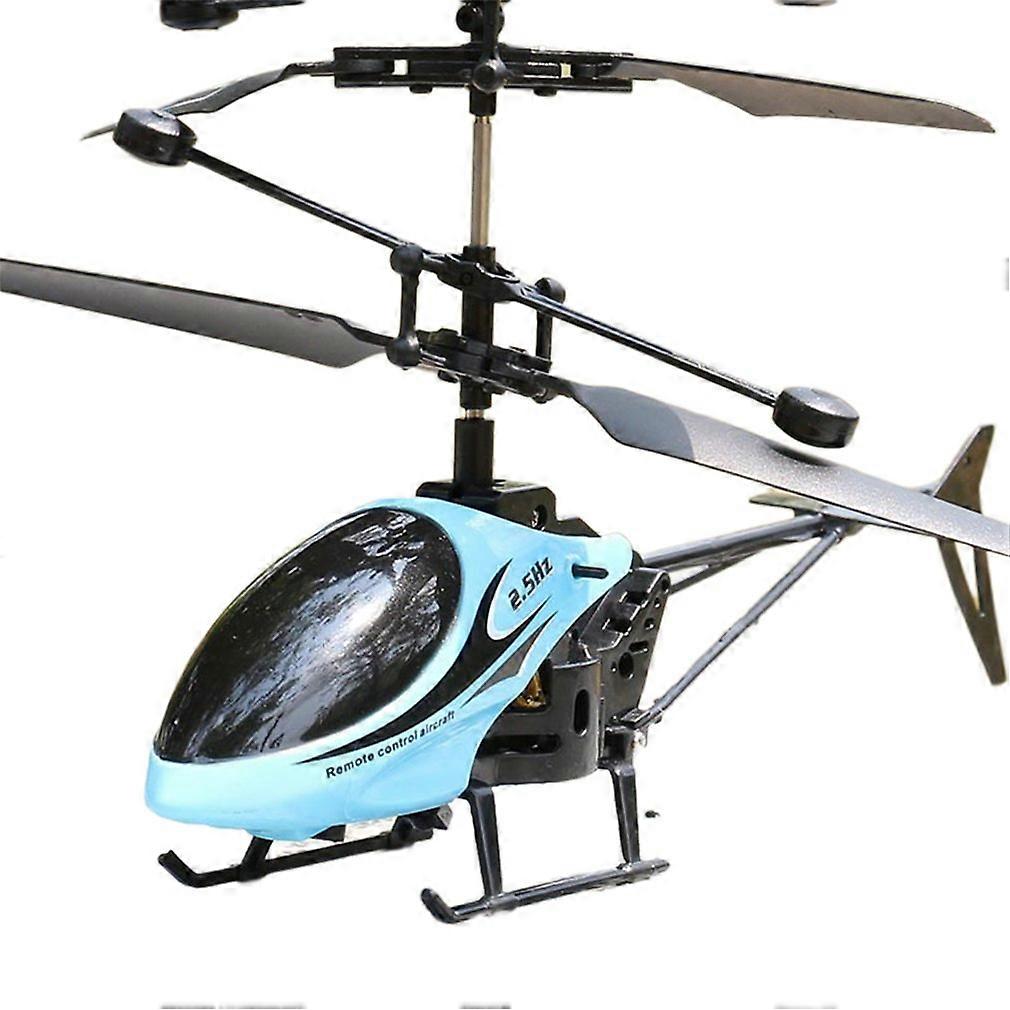 Fall Resistant Two Way Remote Control Helicopter With Light Abs Plastic Exquisite Toy Creative Gift For Children