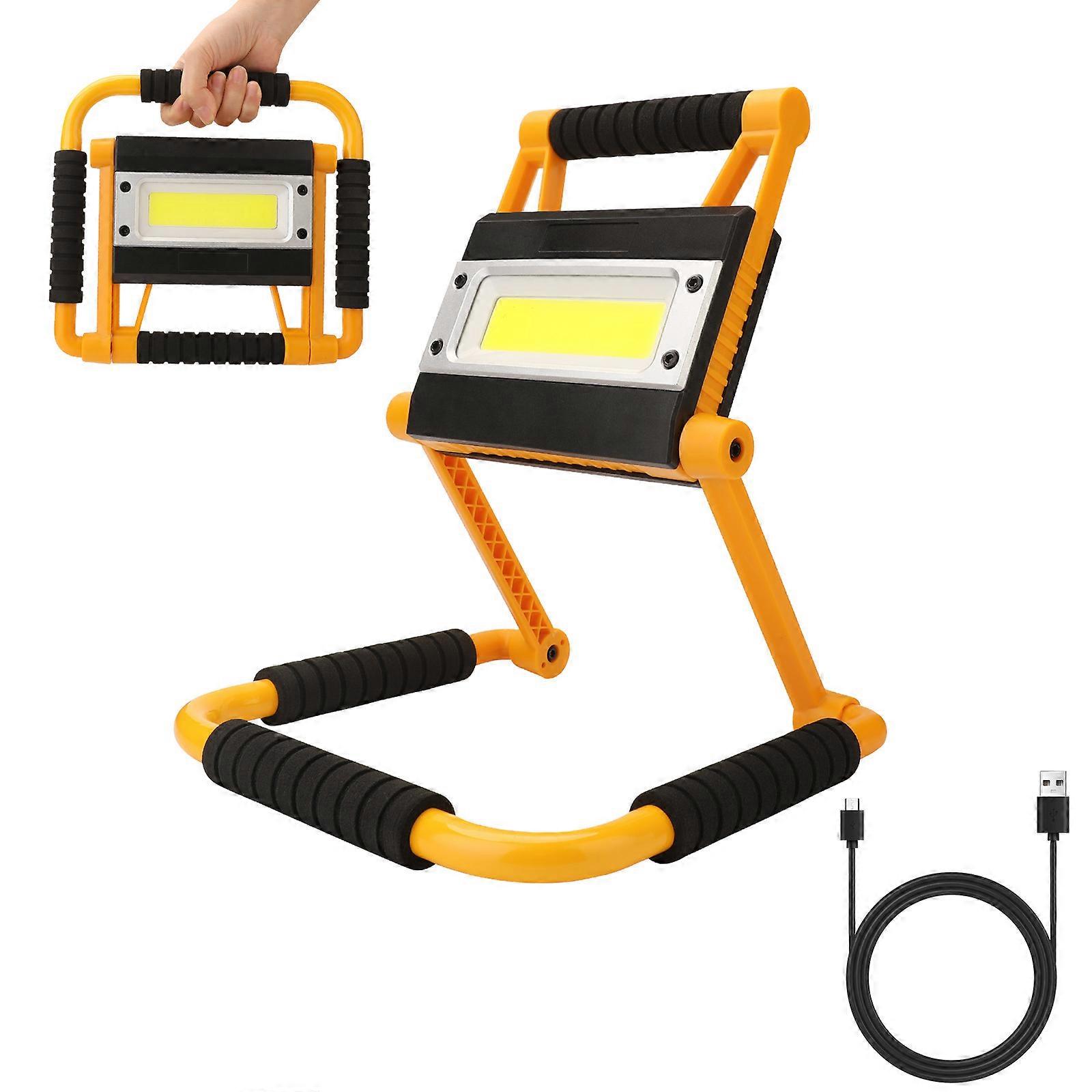 LED Rechargeable Led Work Light Portable Spotlight Floodlight Fishing Camping