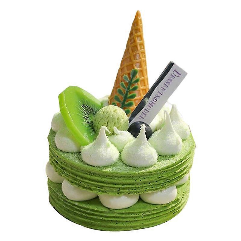 Cake Props Interesting Wear Resistant PVC Simulation French Cake Food Model for Party JIKAIX