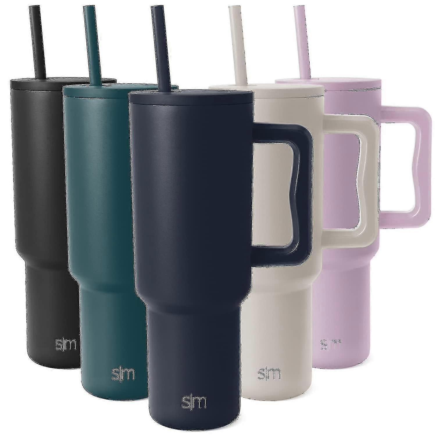 Simple Modern 40 Oz Tumbler With Handle And Straw Lid