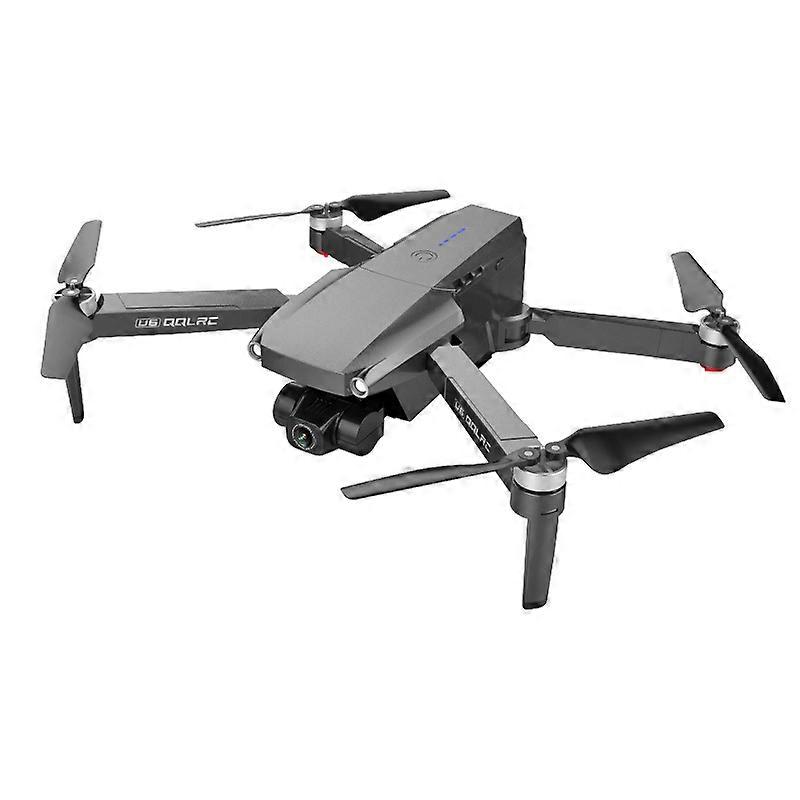 LU6 Drone With 3-axis GPS 6K HD Cameras 3 Battery Black