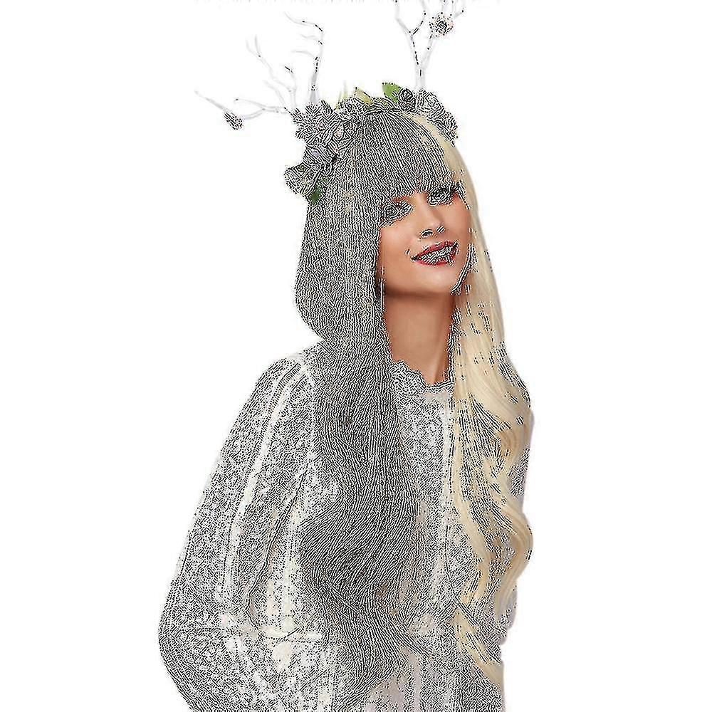 Lange Golvende Synthetische Kleurrijke Pruiken Make-up Cosplay Pruik -