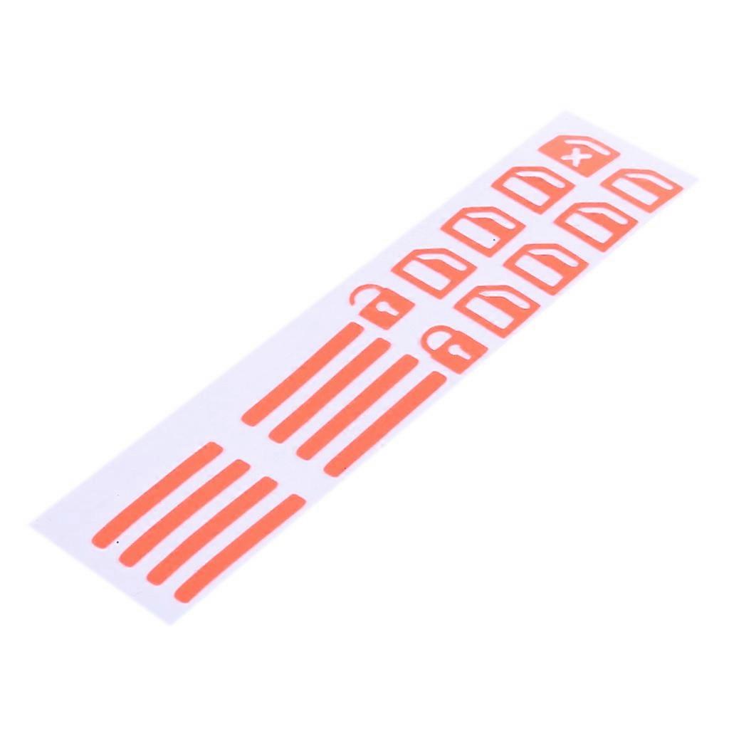 Car Window Lift Switch Button Door Open Sticker Trim Luminous Window Decals