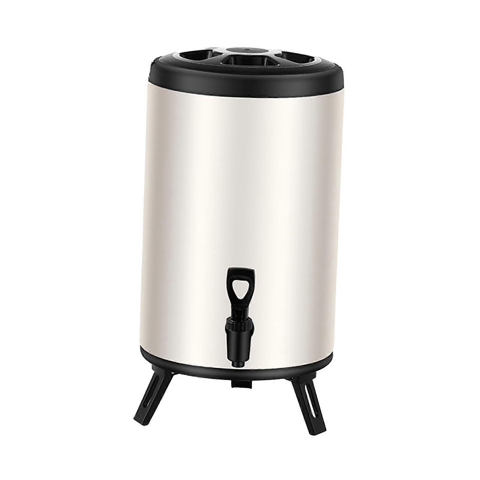 Insulated Beverage Dispenser Milk Dispenser for Parties Outdoor Event Stalls 6L