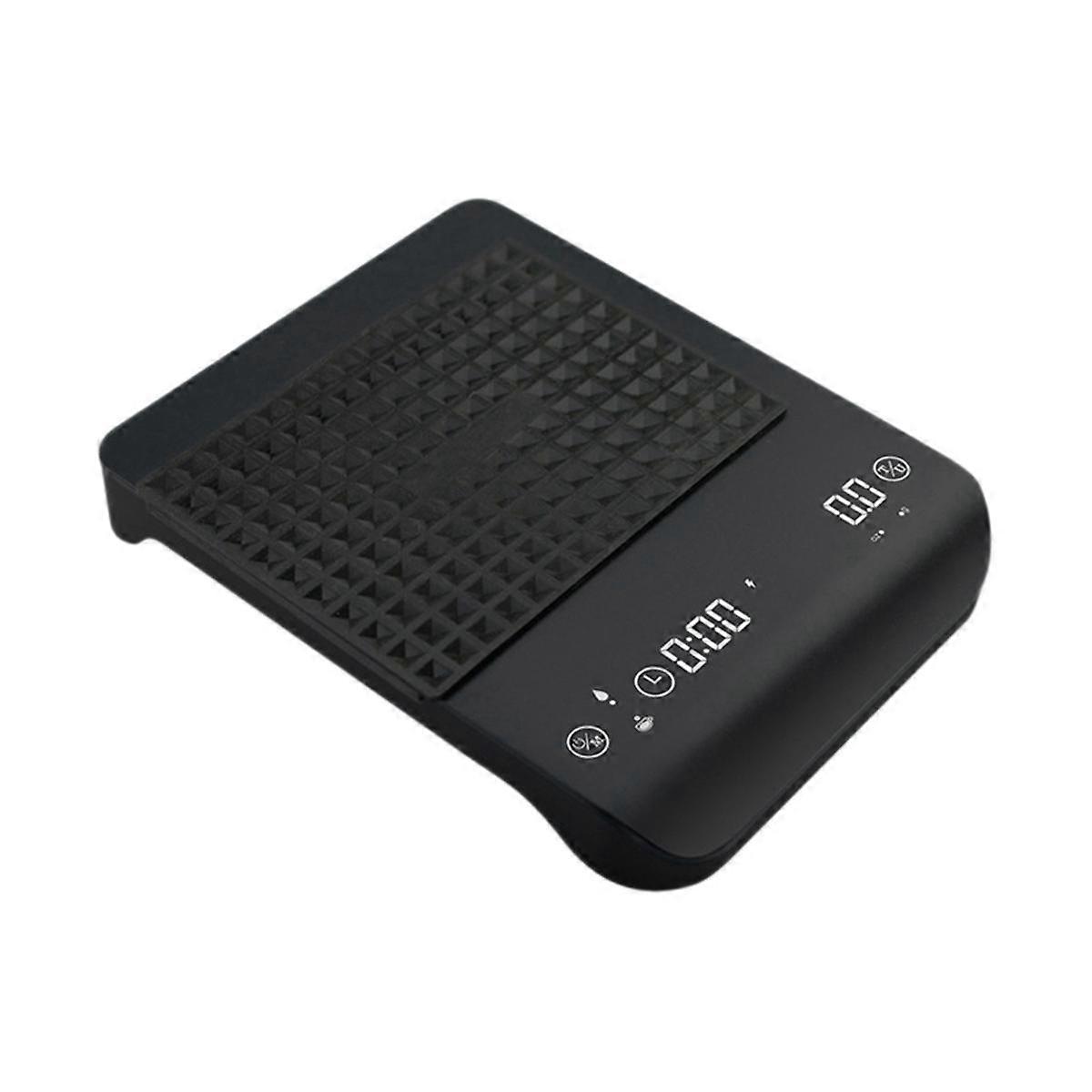 3kg/0.1g Digital Coffee Scale Rechargeable Kitchen Electronic Scale Oz/G Espresso Scale with Auto Touch Sensor