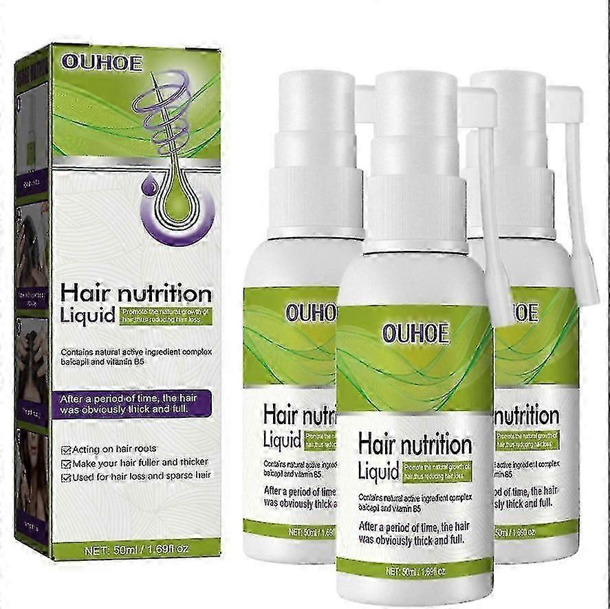 La solution de pompe de croissance des cheveux nourrit le cuir chevelu, les cheveux épais, renforce et prévient la casse des cheveux, les cheveux fins, les cheveux solides