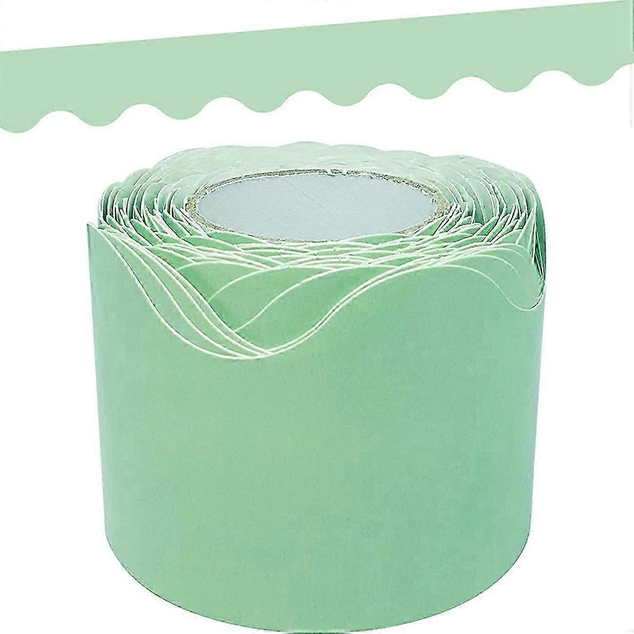 Mint Green Scalloped Rolled Border Trim - 50ft - Dekorieren Sie Pinnwnde, Wnde, Fenster, Tren