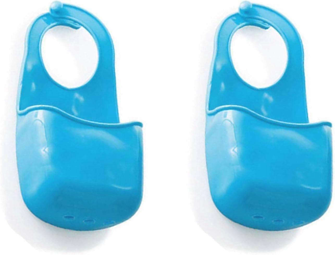 Saddle Caddy Sponge Holder For Double-sink - 2 Pack Brush Soap Organizer