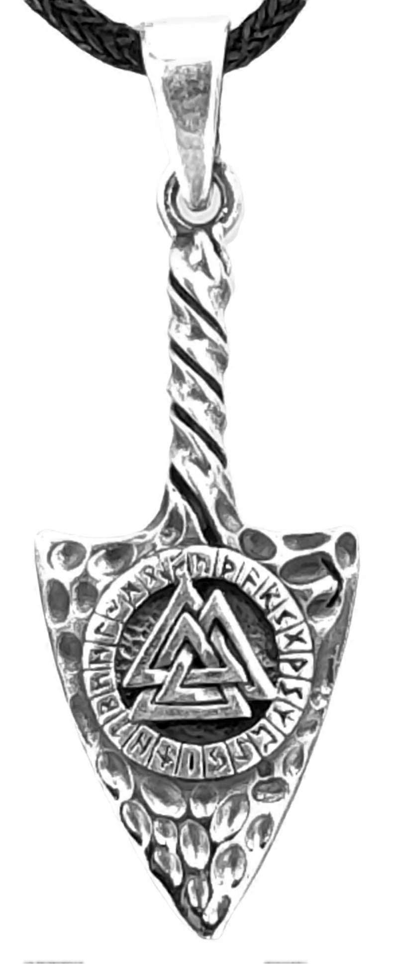 Arrowhead 387 with basket chain - silver