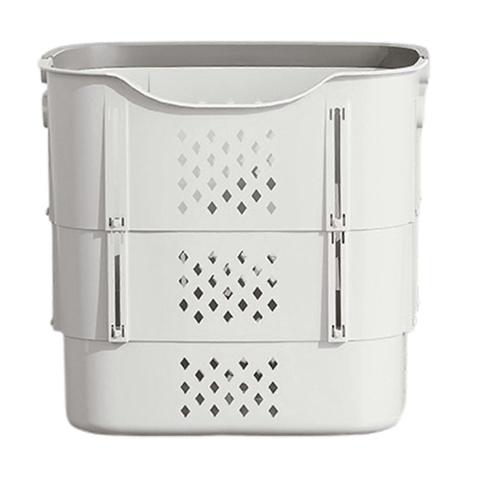 Dirty Clothes Basket Foldable Laundry Basket with Reinforced Handle Large Capacity Collapsible Laundry Hamper