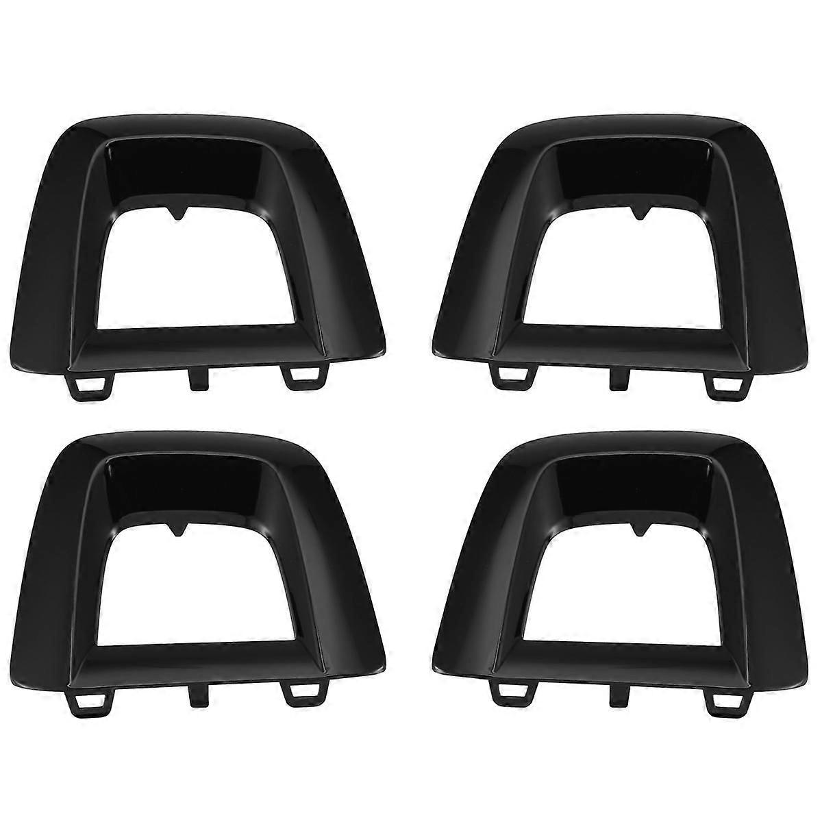 4PCS Black Front Bumper Side Spoiler Trim 2538856300 2538856400 2538856700 2538856800 for X253 C253
