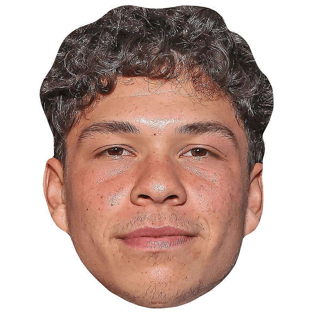Ben Shelton (Curls) Celebrity Mask, Flat Card Face