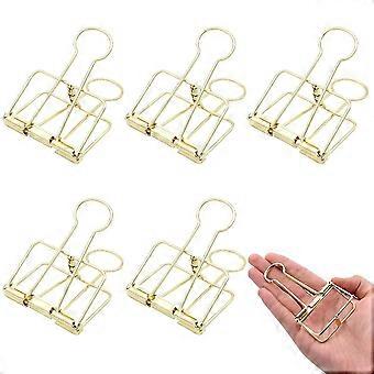Extra Large Binder Clips Hollow long tail clip 3.2cm...