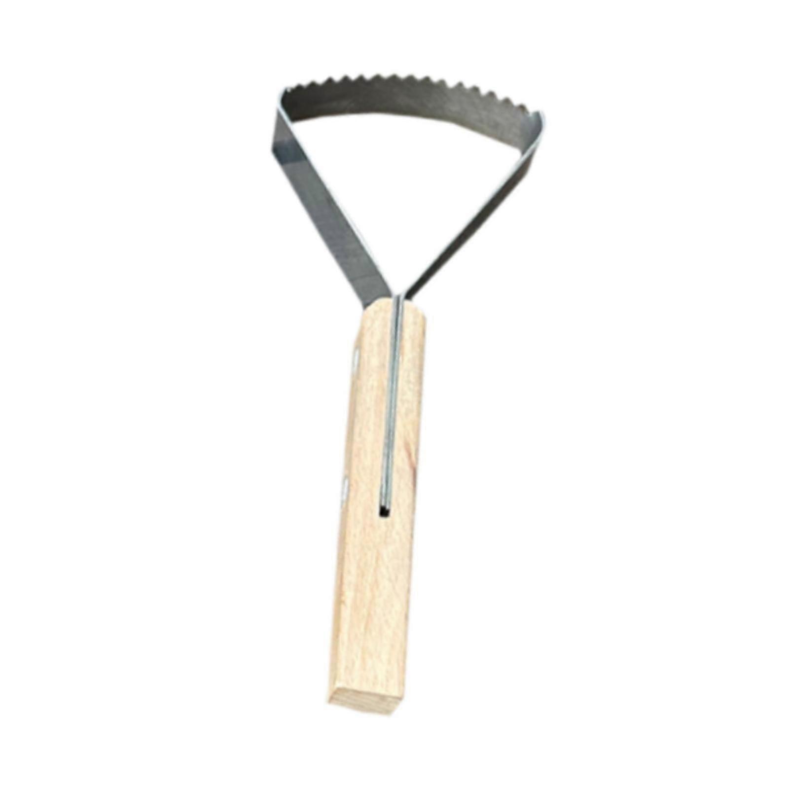 Handheld Grass Scraper Easy to Use Practical Hand Tool for Farm Backyard 19cmx8cm