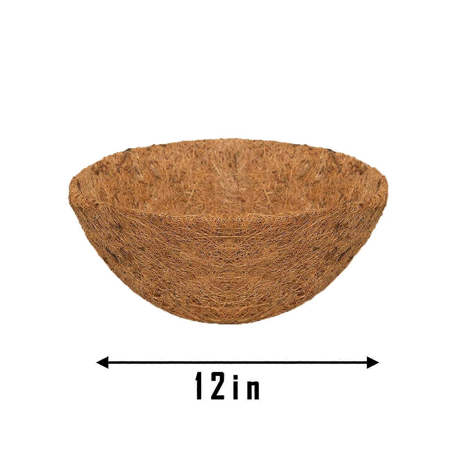 Hanging Basket Coconuts Fiber Planter Inserts Replacement Liner For Flower Pot