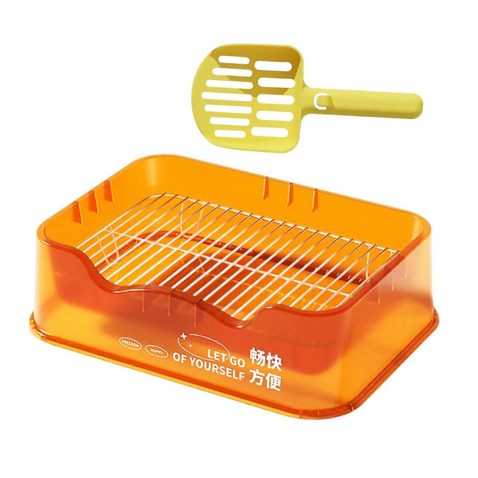 Dog Toilet Pets Supplies Dog Potty Pan Training Toilet Bedpan Cat Litter Box Blue