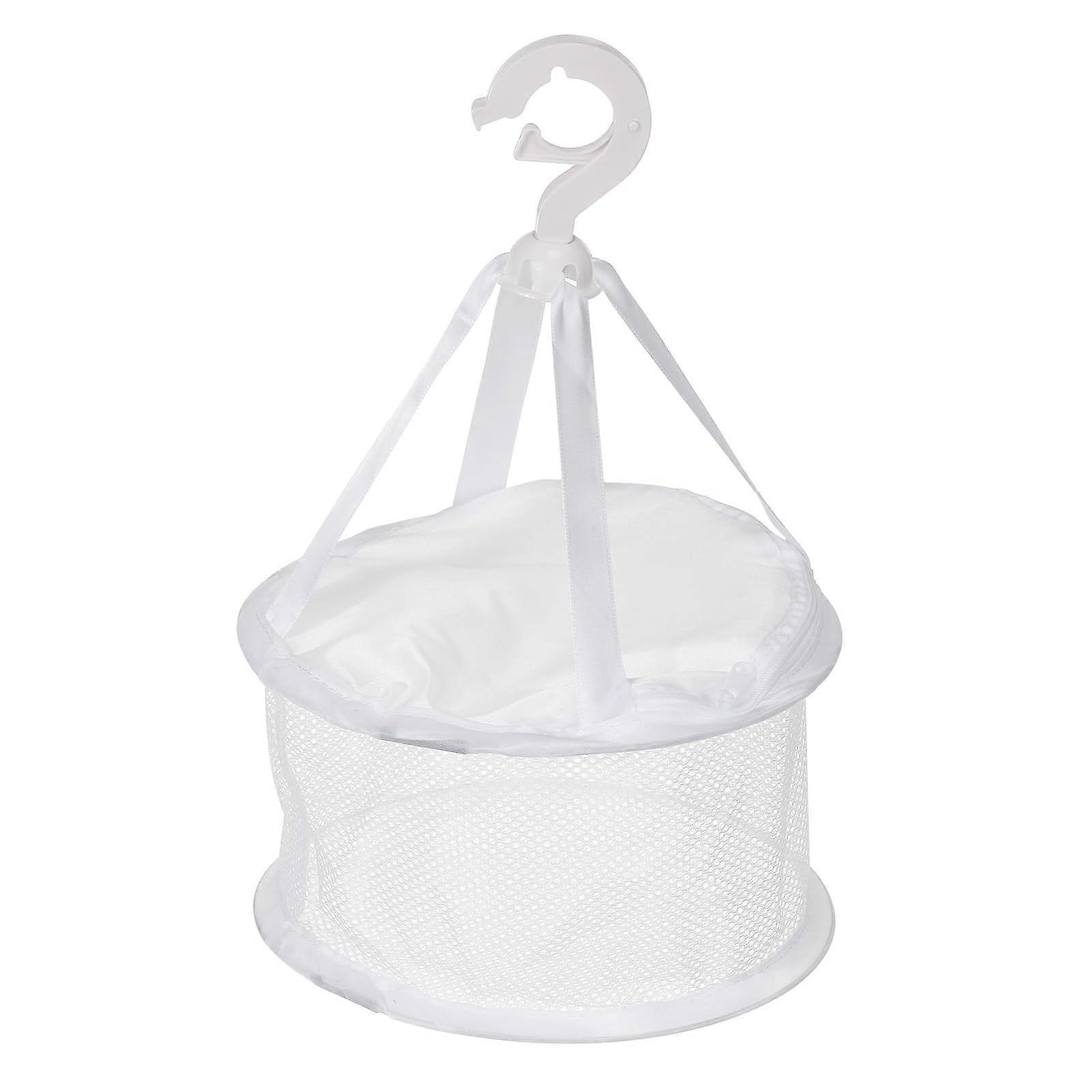 Mini Hanging Mesh Drying Rack Basket for Makeup Tools Cleaning