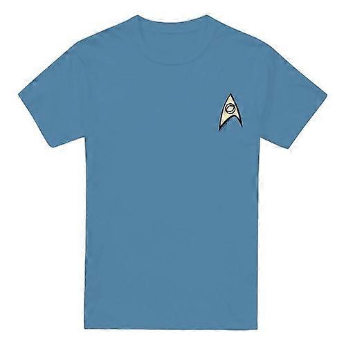 Star Trek Mens Science Uniform Foil T-Shirt