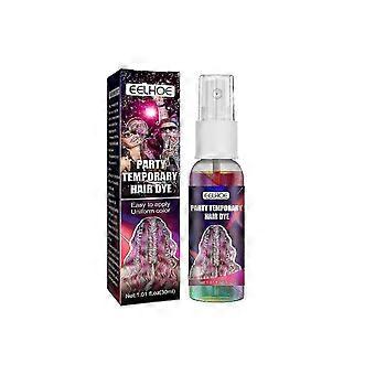 Hair Dye Spray Disposable Party Colored Hair Quick And Easy Coloring Doesn't Hurt Hair Glitter Hairdr