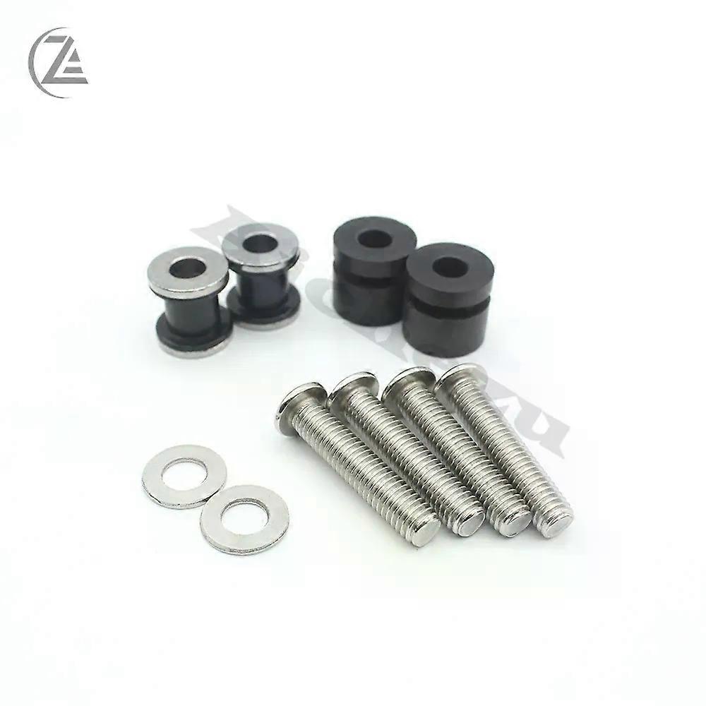 ACZ Motorcycle 1 Set Steel & Chrome Backrest Backrest Backrest Docking Hardware Bolt Kit For Harley Breakout FXSB