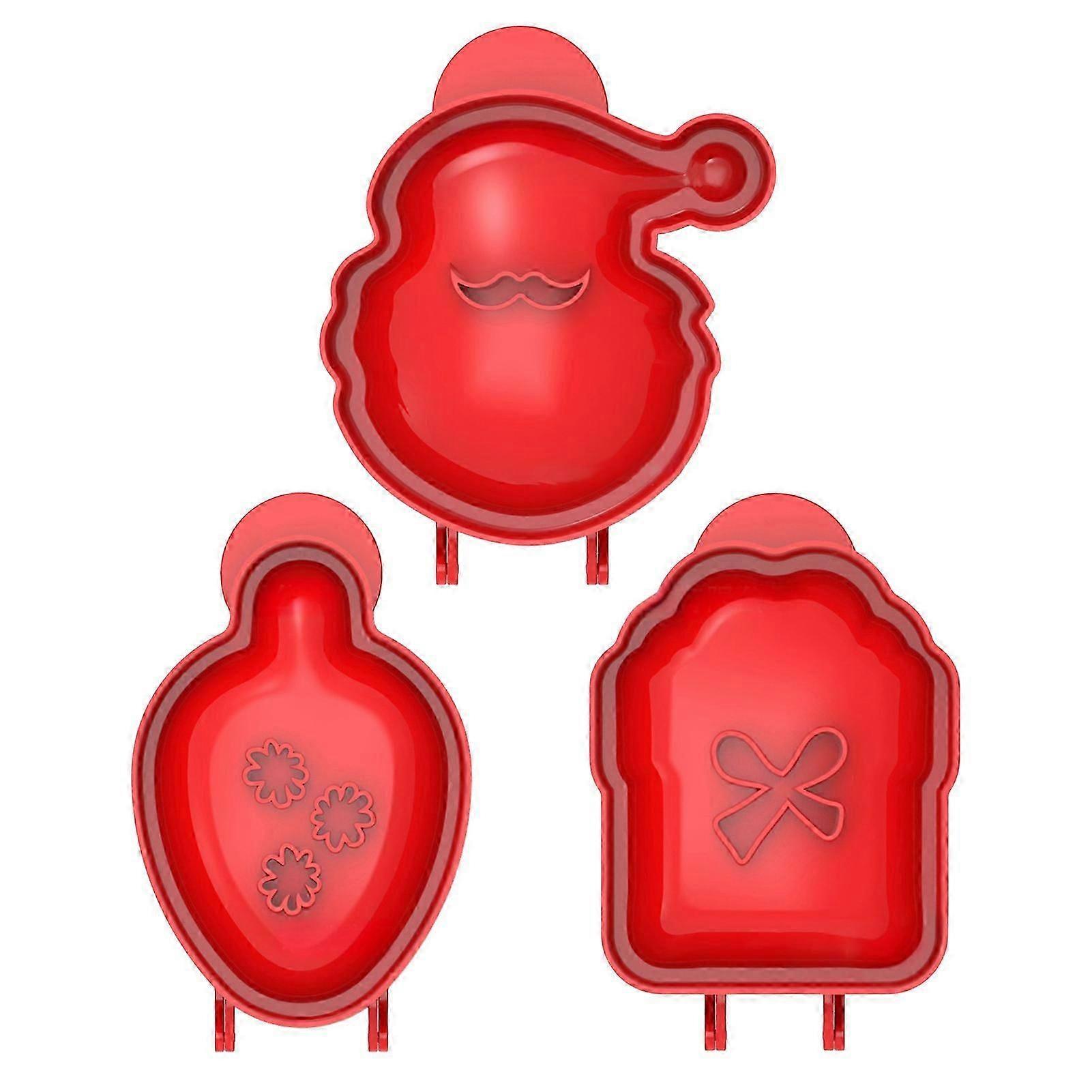 Holiday Hand Pie Molds Reusable Mini Pie Maker Cute Shaped Pocket Pie Pie Crust Dough Press Tools for Home Party