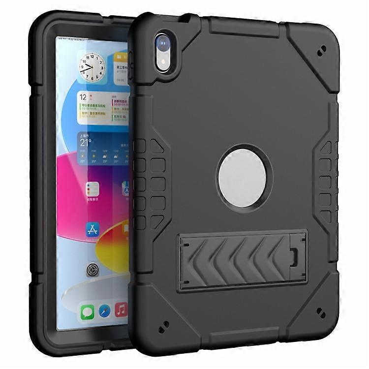 Compatible For iPad (2025) / 10.9 (2022) Case Kickstand TPU+PC Anti-Slip Protective Tablet Cover