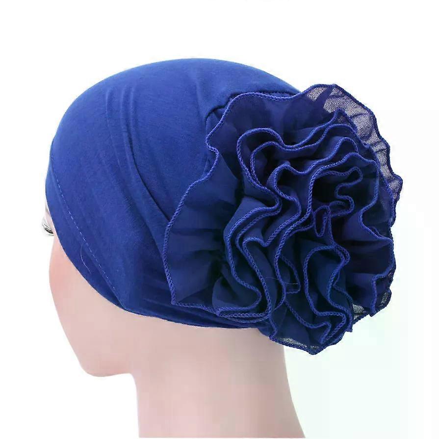 Runmeifa Nou Design Musulman Skullies Căciuli Eșarfă de catifea Cap pentru doamne Brand de lux Floare Perlă Eșarfă Eșarfă Wrap Pălărie Wrap