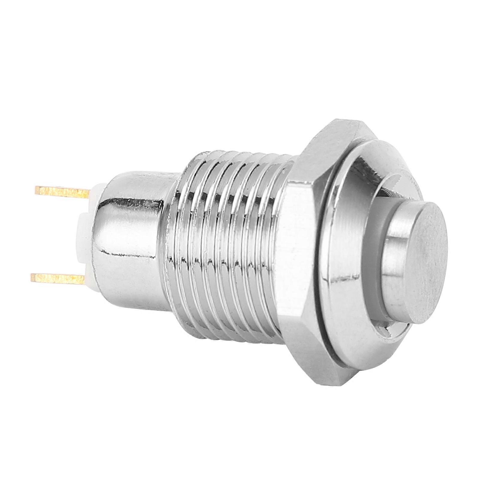 10mm Switch Stainless Steel Push Button Start Switch Waterproof Momentary Push Button 3V