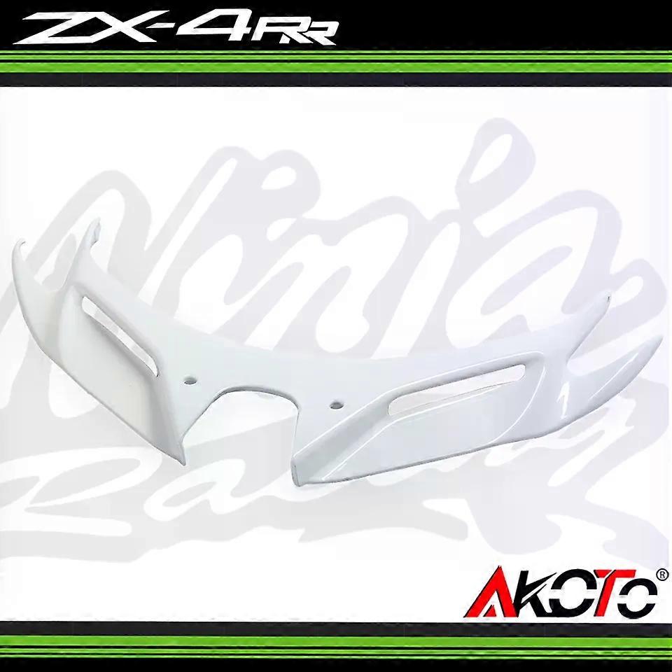 2023 Fighting Style ZX4RR Motorcycle Front Aerodynamic Winglets Windshield Fairing Wing compatible for 4RR ZX 4RR Accessories MAXP