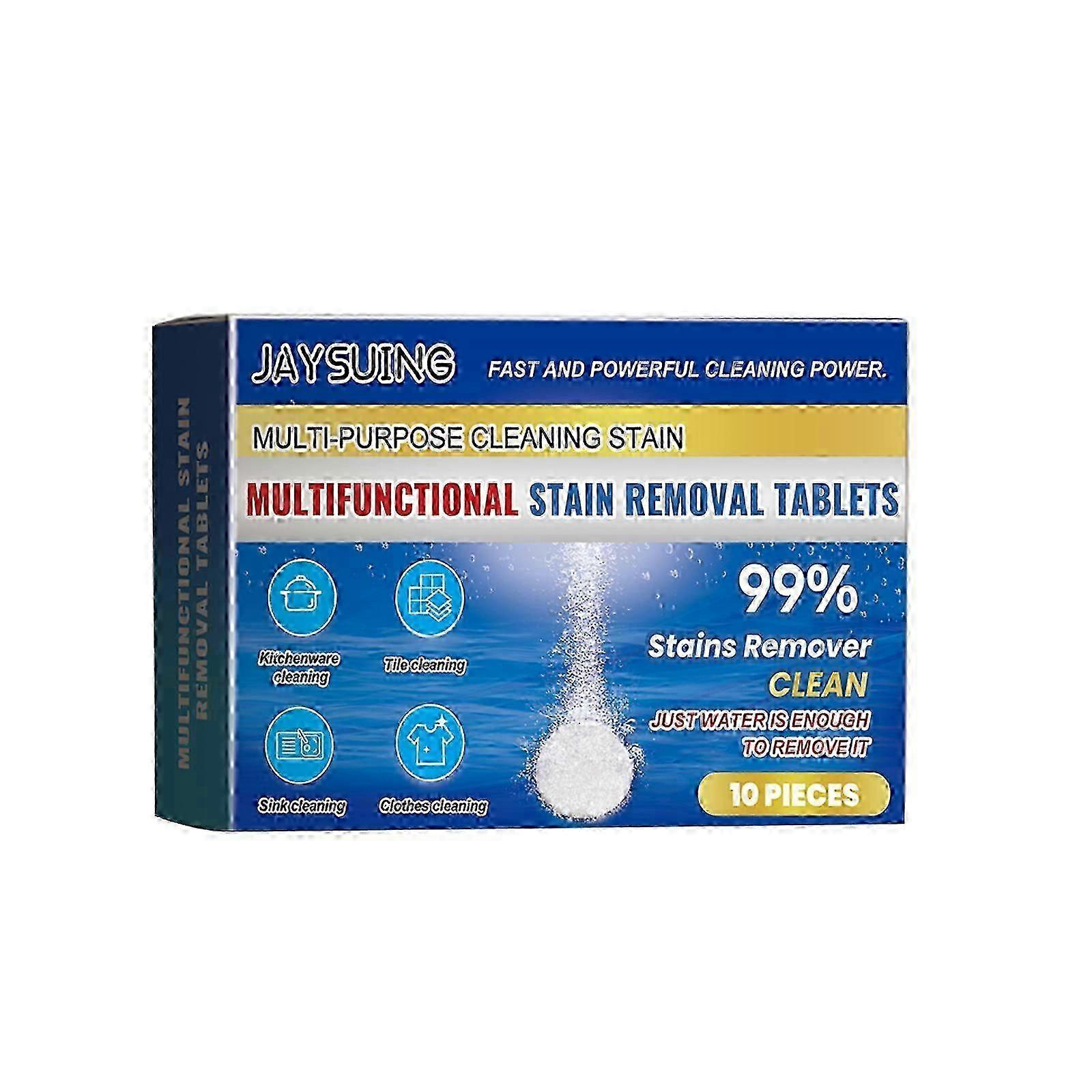 Removal Cube Powerful Cleaning Effervescent Multi-functional Effervescent Bio Enzyme Cleaning Table New  1box