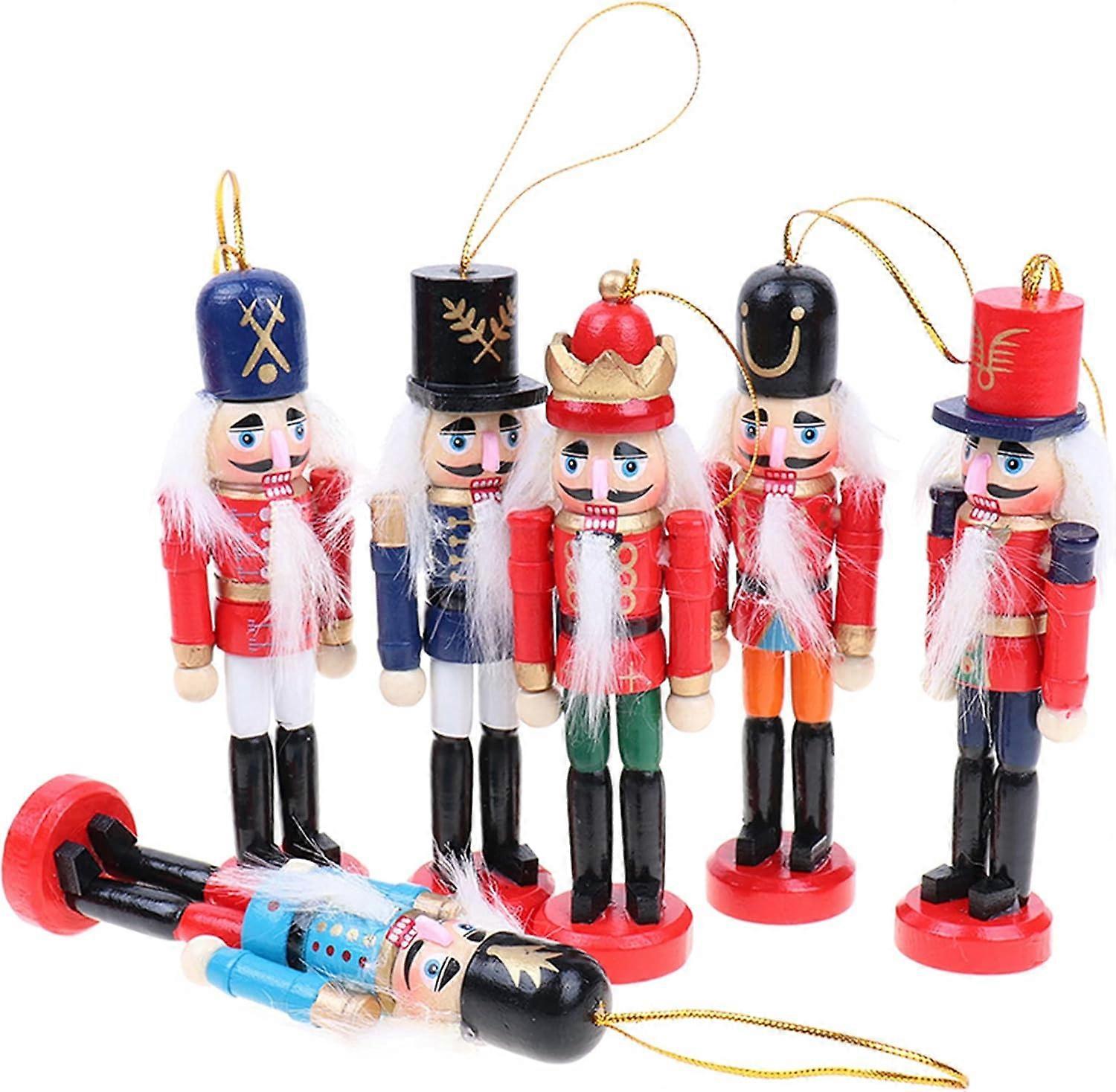 Decorative Nutcracker Christmas Décor, Eco-Friendly Wood Promotes Sustainability, Nutcracker Soldiers Enhance Party Decorations And Complement Home
