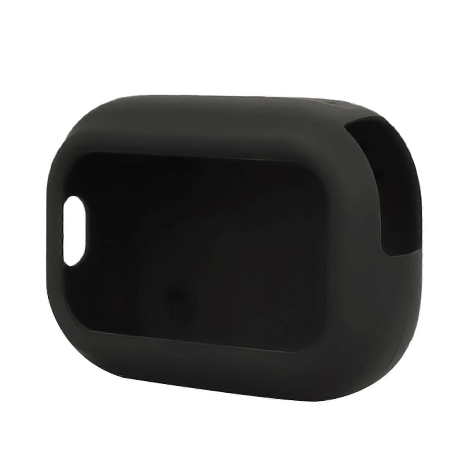 Silicone Case for Select 4 Go Protective Case Bluetooth-Compatible Speaker Cover Sleeve Scratchproof Housing  Black