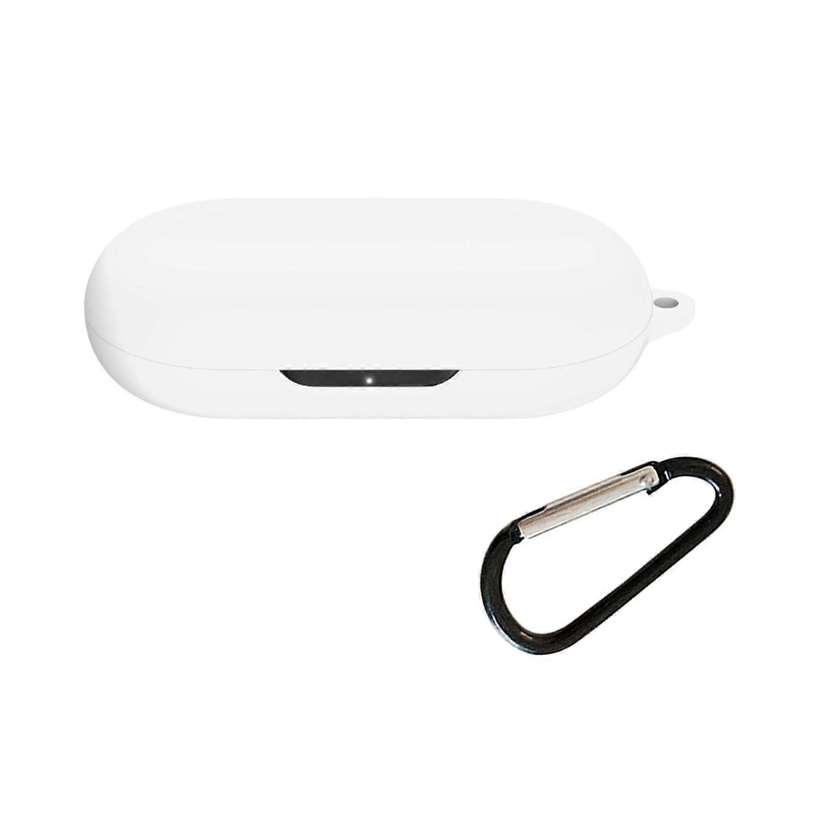 V30i用ヘッドセットスリーブシリコンケースイヤホンカバー傷防止スキンワイヤレスイヤフォンハウジングシェルホワイト