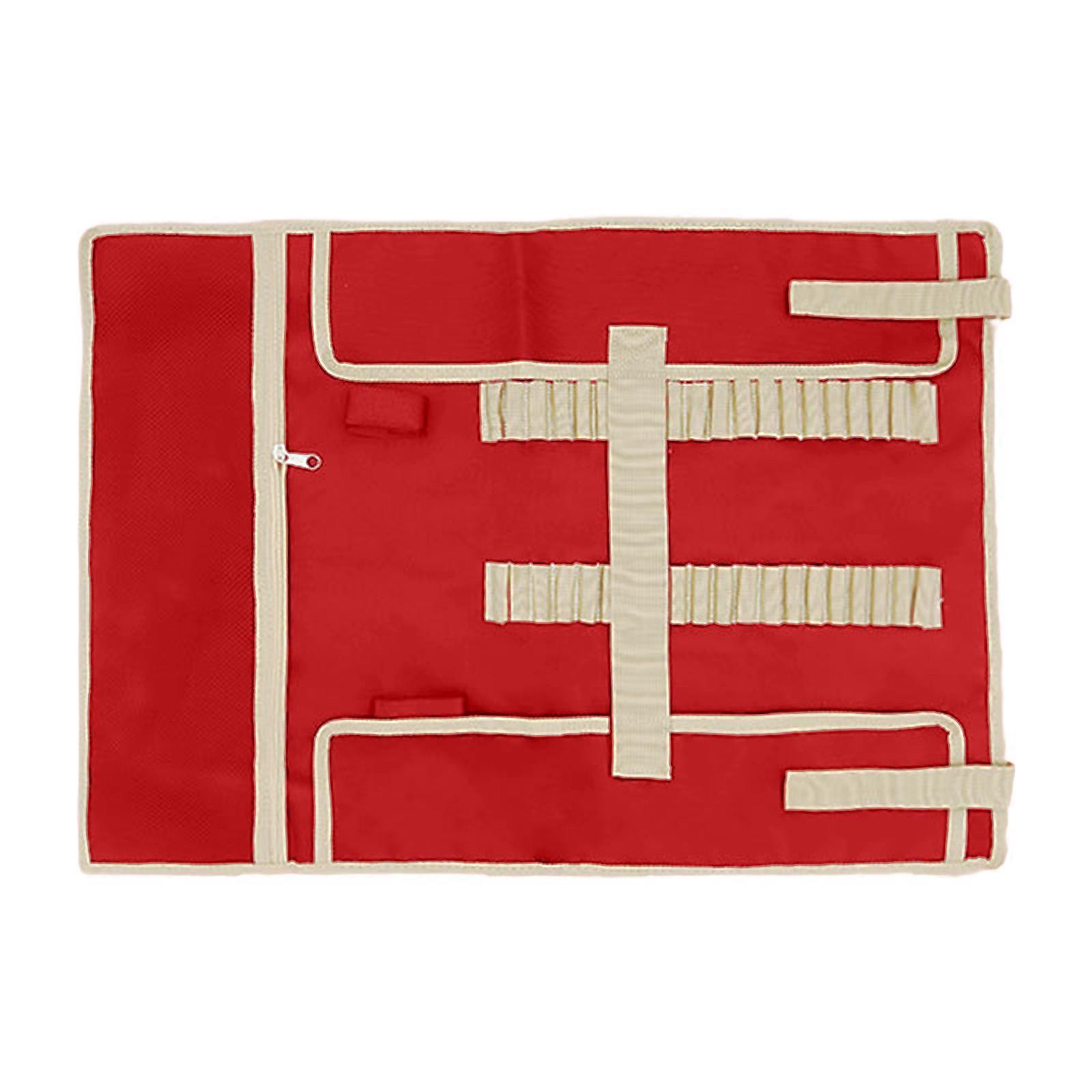 Taşınabilir Kamp Çadırı Kazık Çantası Katlanır Çadır Kazık Çantası Açık Kamp Zemin Çivileri Yürüyüş Kamp Kırmızı için Taşıma Çantası