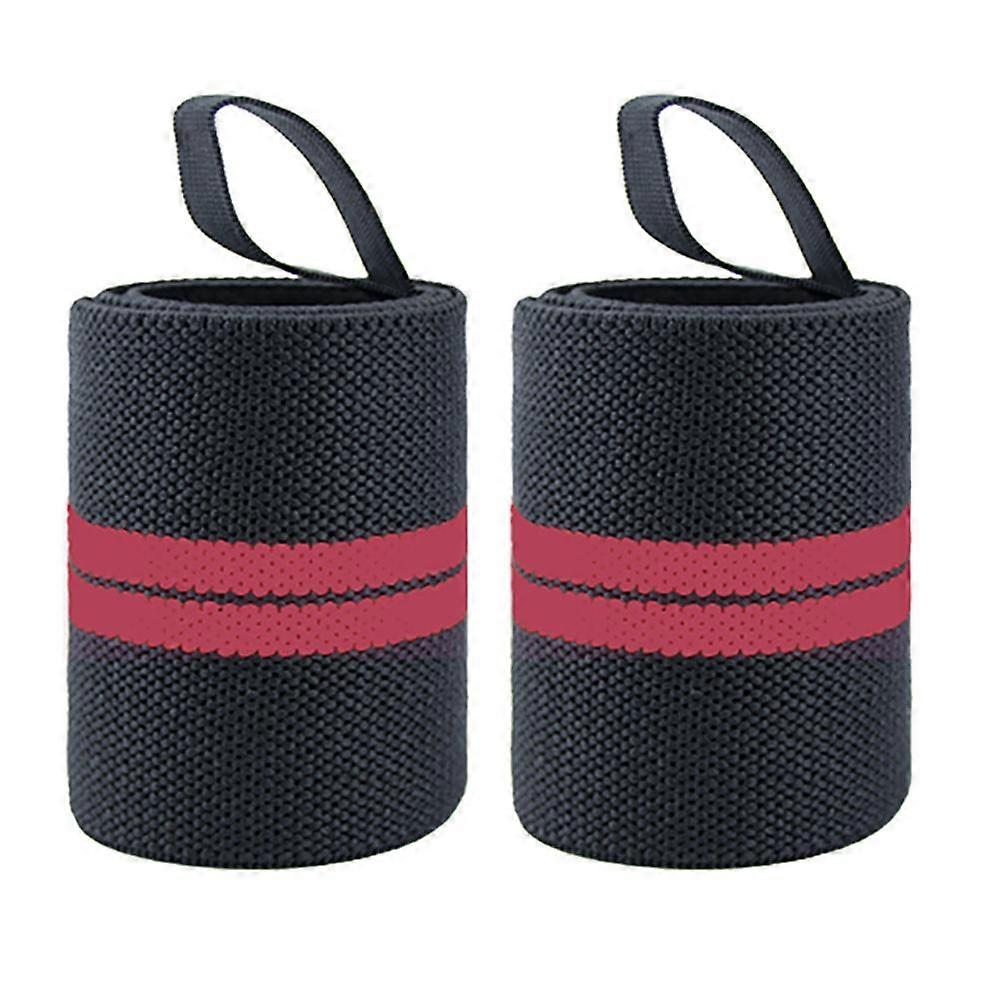 1 Pair Weight Lifting Wristband Wrist Support Adjustable Wrist Wrap Bandage Gym Fitness Training Wrist Brace Strap Protector