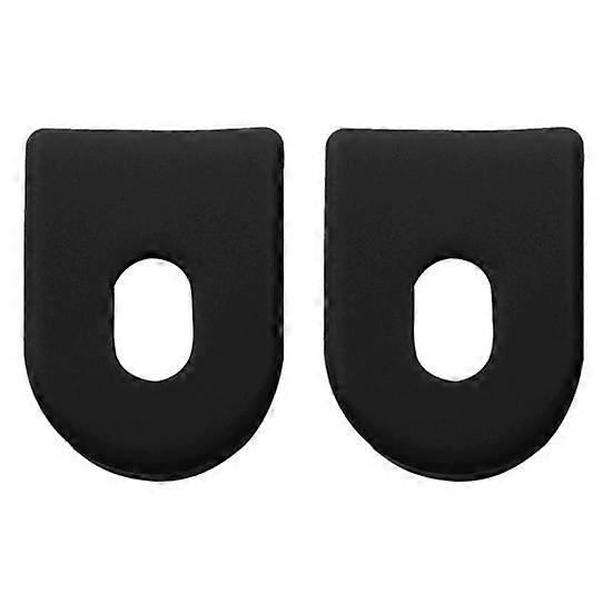 1 Pair Crank Boot Soft High Flexibility Tear Resistant Protective Silicone Vibrant Color Crankset Cover for Bike