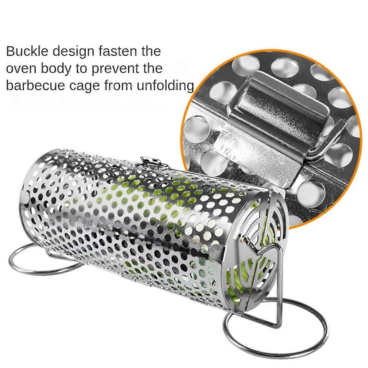 Grillrullkorg Grillnät Rör Grillkorg B