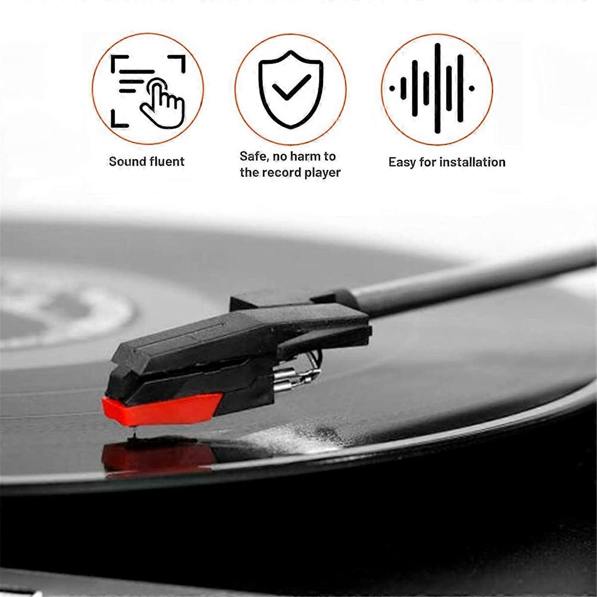 New 5-pack Diamond Record Needle Replacement