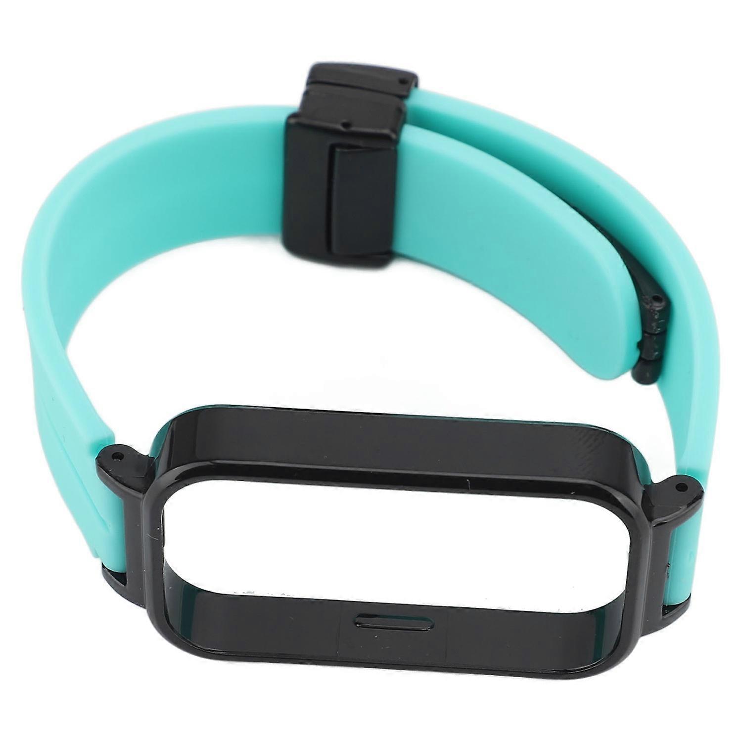 Silicone Magnetic Clasp Replacement Band for Band 3 for Band 9 Active Soft Wrist Strap Mint Green