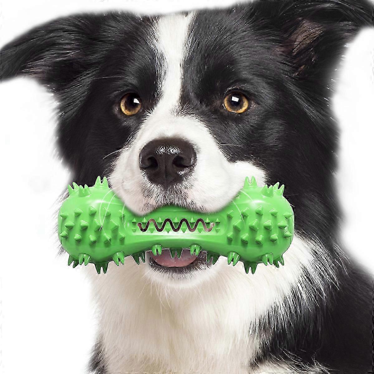 Toothbrush Dog Chew Toy, Stick Bone for Dog Teeth Cleaning, Tooth Brushing, Teething Chew Toys (D-4)